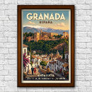 Buscar granada españa posters Vintage
