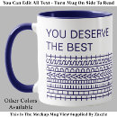 Buscar el mejor jefe tazas Sarcástico