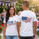 Buscar mapa y bandera camisetas 4 de julio