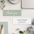 Buscar gracias tarjetas de visita Caligrafía