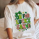 Buscar suerte camisetas Divertido
