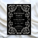Buscar gótico invitaciones de cumpleaños Oscuro