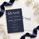 Buscar fiesta de bienvenida al invitaciones embarazada bebe Para ella
