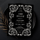 Buscar medieval 11x14 invitaciones Vintage