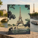 Buscar torre eiffel del vintage postales Retro