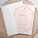 Buscar vintage invitaciones para bautizos Victoriano