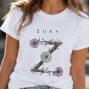 Buscar monograma z camisetas Elegante