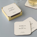 Buscar marfil posavasos Invitados