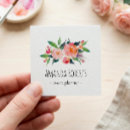 Buscar flores tarjetas de visita Artista de maquillaje