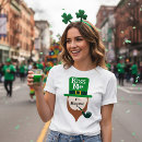 Buscar duende mujer camisetas Irlandés