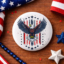 Buscar águila americana chapas Rojo blanco azul