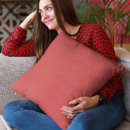 Buscar rojo quemado cojines Moderno