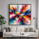 Buscar explosión de color posters Pintura