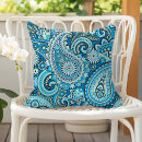 Buscar paisley cojines Turquesa