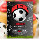 Buscar balones de fútbol invitaciones Chico