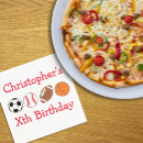 Buscar balón de fútbol servilletas Cumpleaños