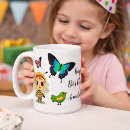 Buscar abeja del dibujo animado tazas Para niños