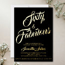Buscar sexagésimo del oro invitaciones de cumpleaños Para ella