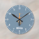 Buscar jirafa relojes de pared Para niños
