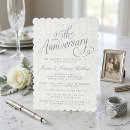 Buscar 25º plata boda aniversario invitaciones Para todos
