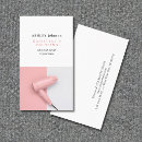 Buscar rosa y blanco tarjetas de visita Para todos