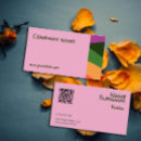 Buscar verde amarillo tarjetas de visita Para ella