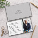 Buscar corredores tarjetas de visita Clientes