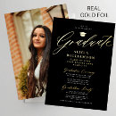 Buscar negro y dorado invitaciones Foto