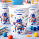Buscar astronauta papel vasos Chico