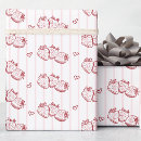 Buscar mano dibujada papel de regalo Prometida