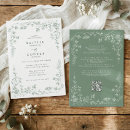 Buscar toile invitaciones Verde