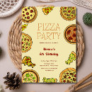 Buscar pizza invitaciones Cualquier niño