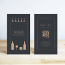 Buscar licores tarjetas de visita Sumiller