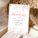 Buscar jubilación invitaciones Letra de caligrafía
