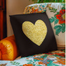 Buscar corazón negro cojines Parejas