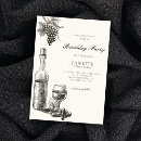 Buscar uvas invitaciones Elegante