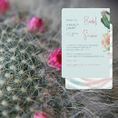 Buscar rosa y turquesa invitaciones Para ella