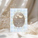 Buscar tonto invitaciones Azul