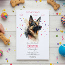 Buscar pastores alemanes invitaciones Perros