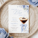 Buscar nupcial azul invitaciones Prometida