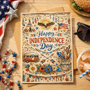 Buscar independencia americana tarjetas Celebración de verano