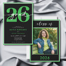 Buscar verde lima y negro invitaciones Simple