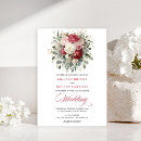 Buscar rojo y blanco boda invitaciones Para ellos