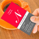 Buscar iniciales tarjetas de visita Nombre