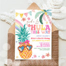 Buscar hula invitaciones Fiesta de piscina