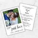 Buscar solo amor boda recepcion invitaciones Nos casamos