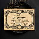 Buscar marco invitaciones de halloween Vintage