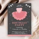 Buscar pink tutu invitaciones Niños