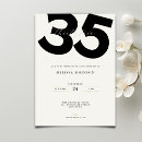 Buscar 35 invitaciones Blanco y negro
