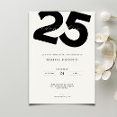 Buscar veinticinco tarjetas e invitaciones Minimalista